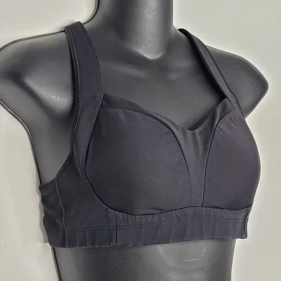 2 Lululemon Womens High Impact Sport Bras Lot 34C Wireless Athletic 106259